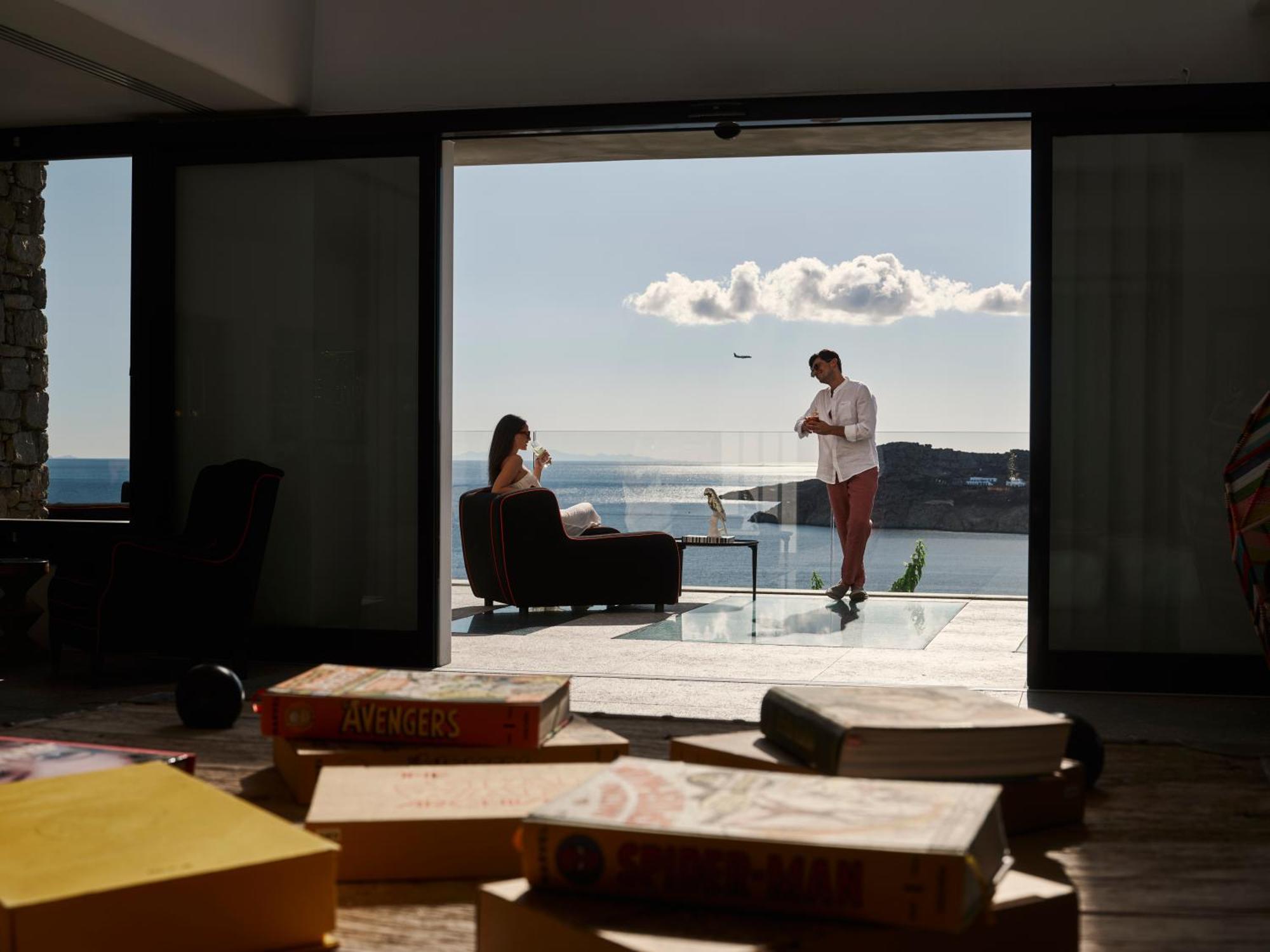 Myconian Avaton, A Member Of Design Hotels Ελιά Εξωτερικό φωτογραφία